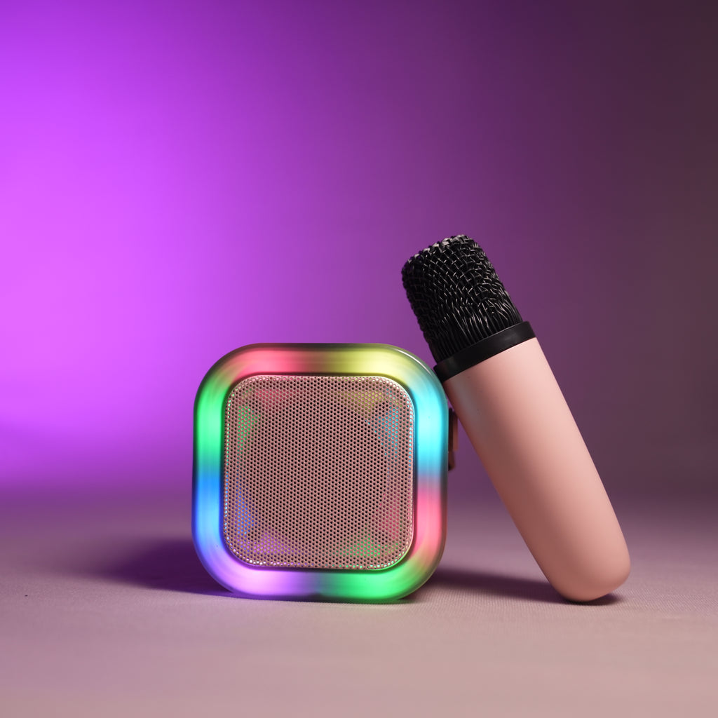 KARAOKE SOUND SPEAKER WITH MIKE