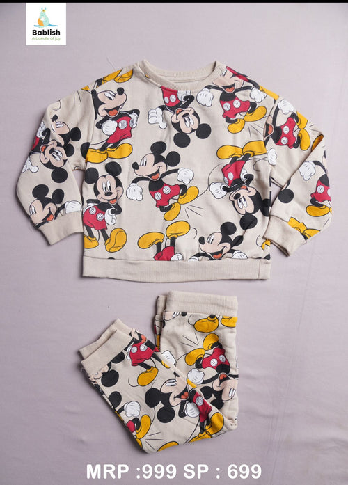 2-piece printed sweatshirt set