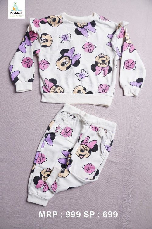 2-piece printed sweatshirt set