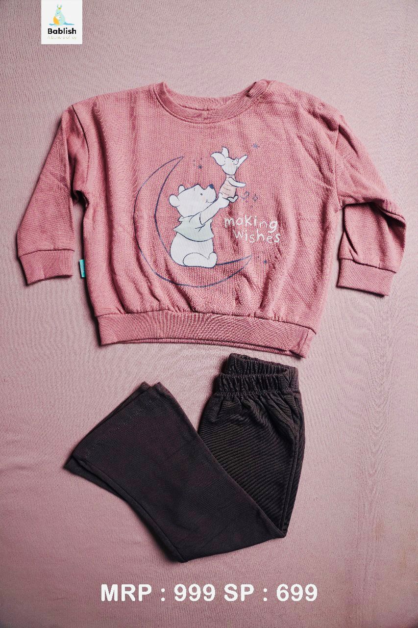 2-piece printed sweatshirt set